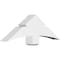 Ekena Millwork Alberta Architectural Grade PVC Gable Bracket, 48"W x 16"H x 6"D x 6"F, 8/12 Pitch GBP048X16X0606ALB00 - alternate 1